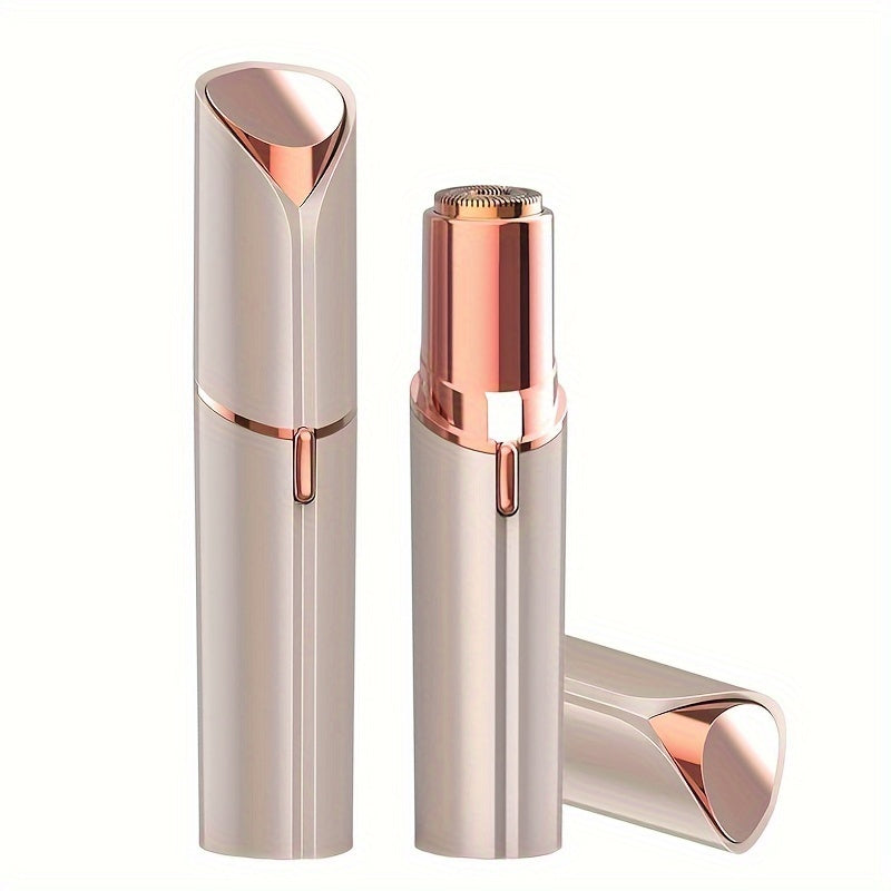 Uppladdningsbar ansiktstrimmer för kvinnor – Detaljvård för ögonbryn och överläpp