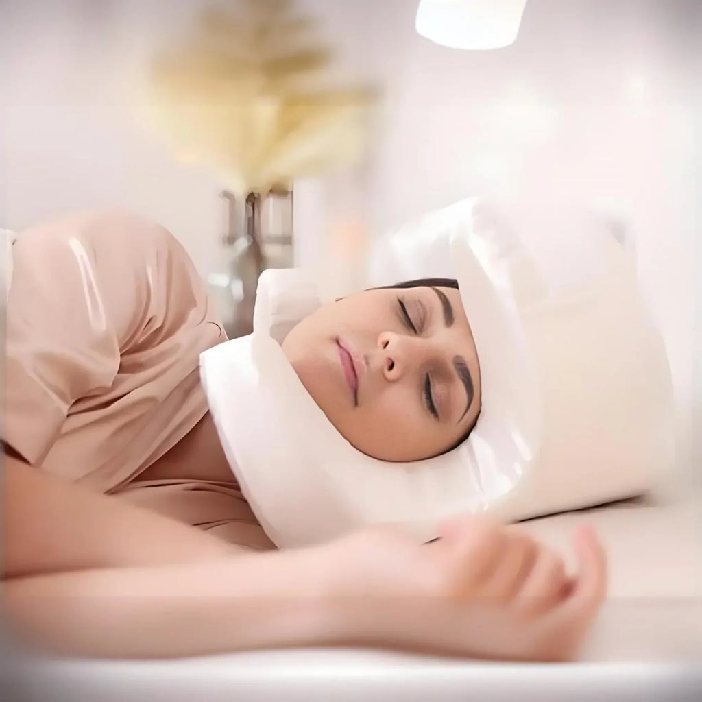 SilkRest | Anti-rimpel kussen van traagschuim – Comfort met gel voor gezicht en nek