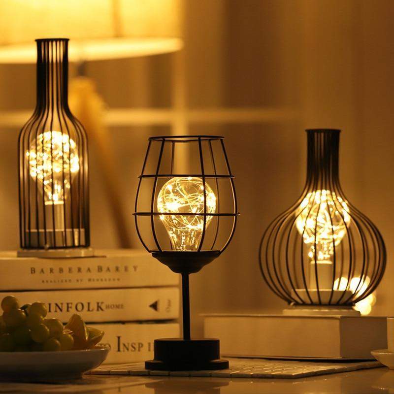 Modern Decanter LED-lampa – Elegant stämningsbelysning för hem och vardagsrum