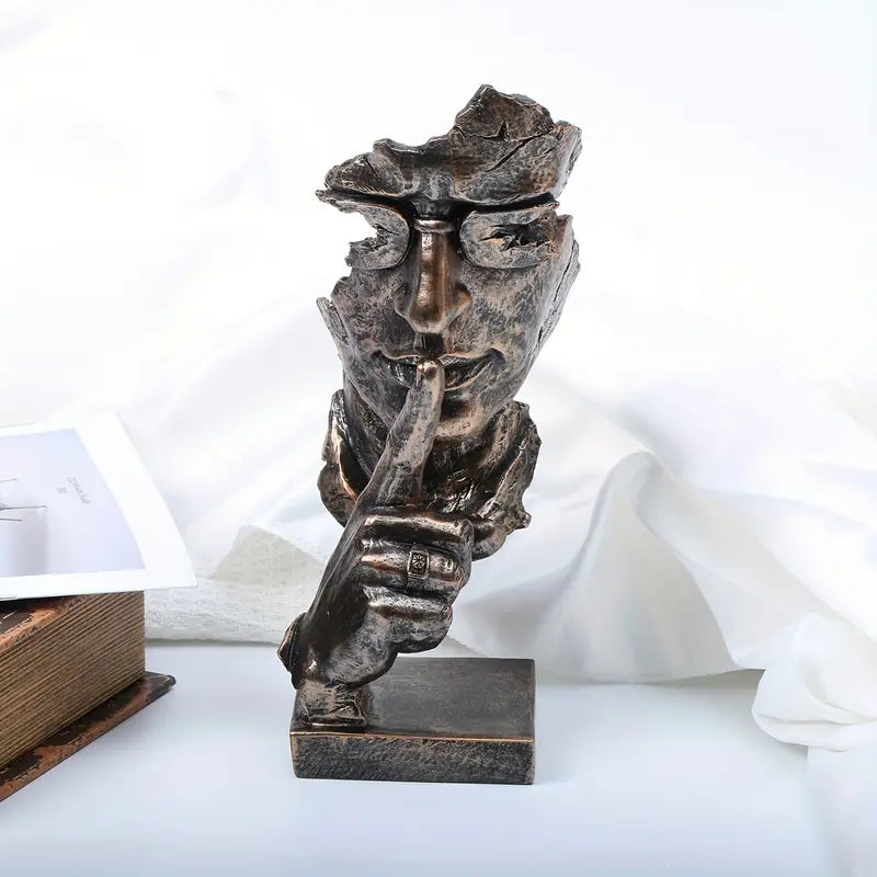Modern 3-delad skulpturkollektion – Eleganta abstrakta figurer