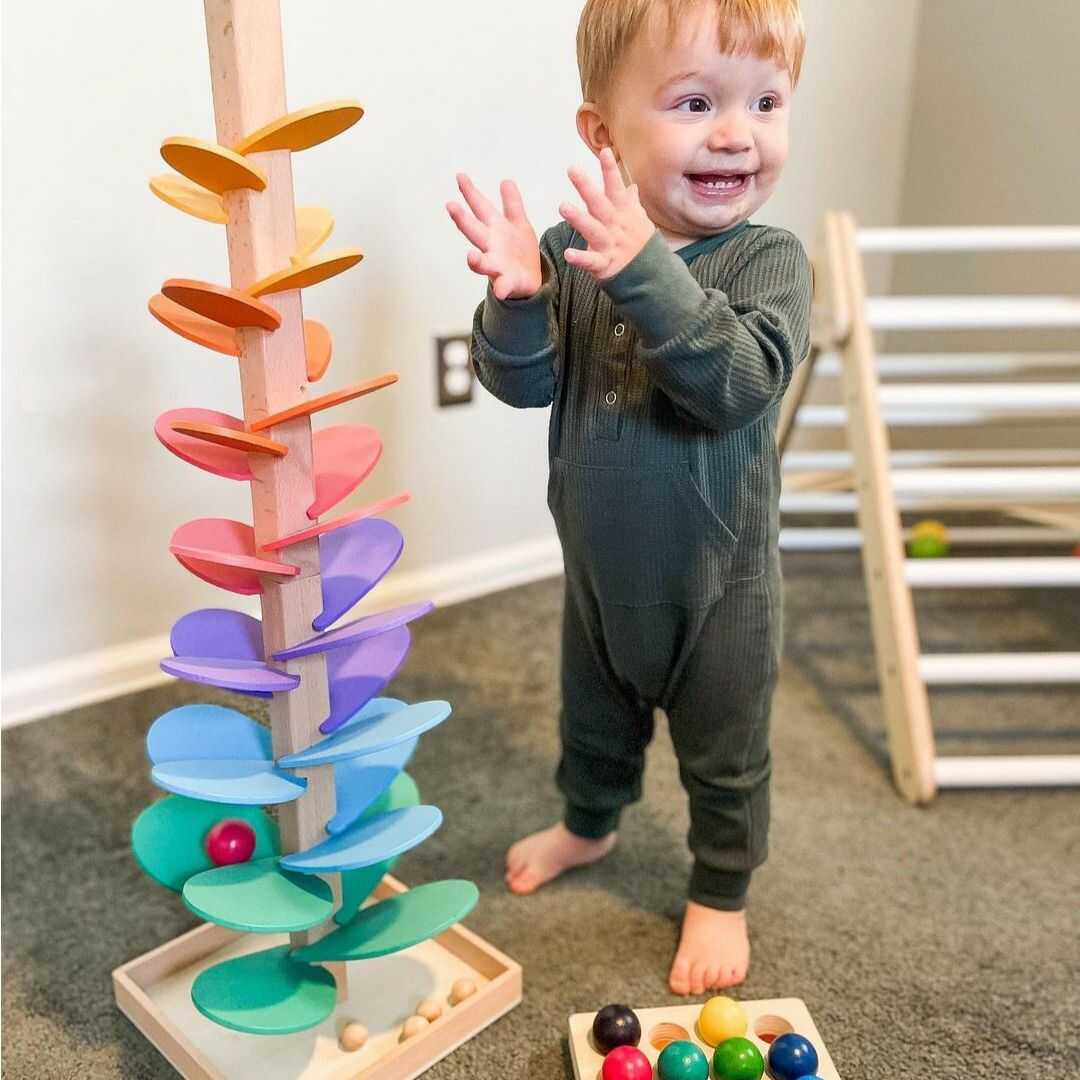 Marble Run Set – Bygg, lär och lek med livfulla spår