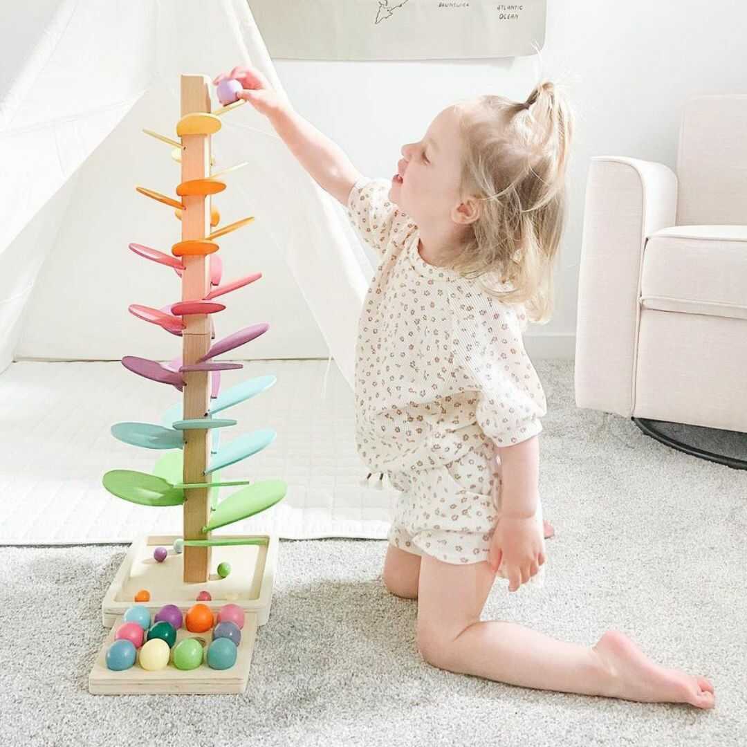 Marble Run Set – Bygg, lär och lek med livfulla spår