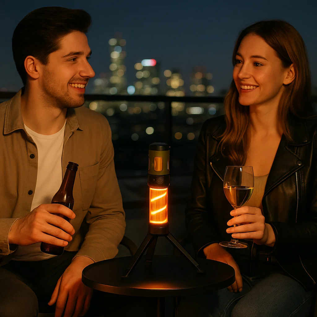 Uppladdningsbar mygglampa – Vattentät bärbar insektsfångare för utomhusbruk