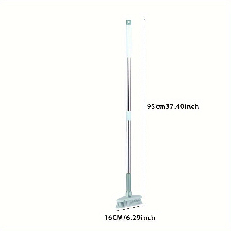 Rengöringsborste med långt skaft – Kraftig golv- och badrumsskurmaskin