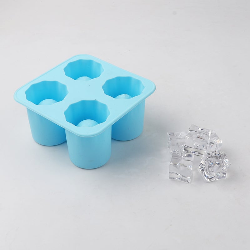 1+1 GRATIS | ChillShots Silikonform – Wiederverwendbarer Eis-Schnapsglas-Maker