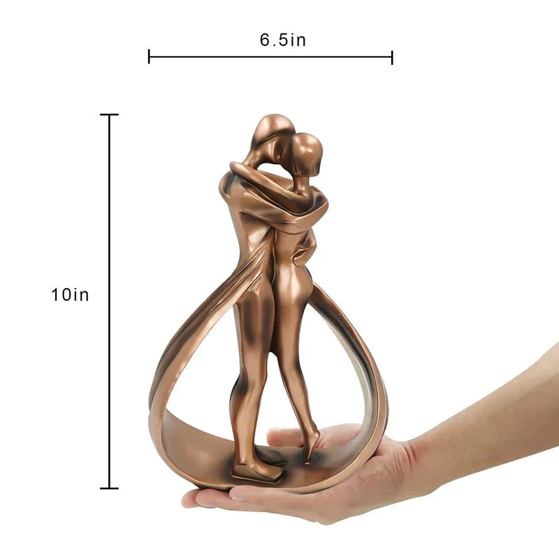 LumiEmbrace – Elegant Skulptur i Harts