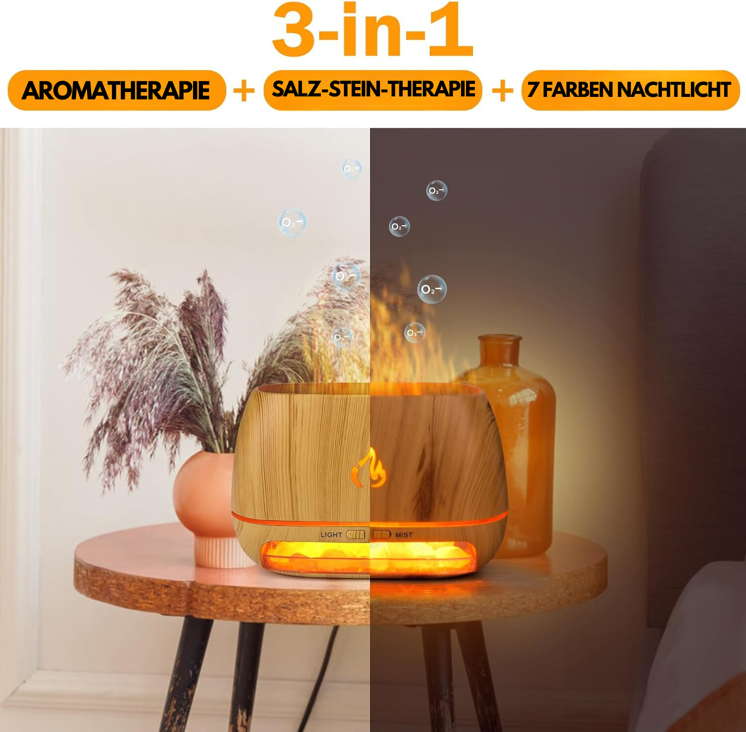 Himalayasalt aromspridare