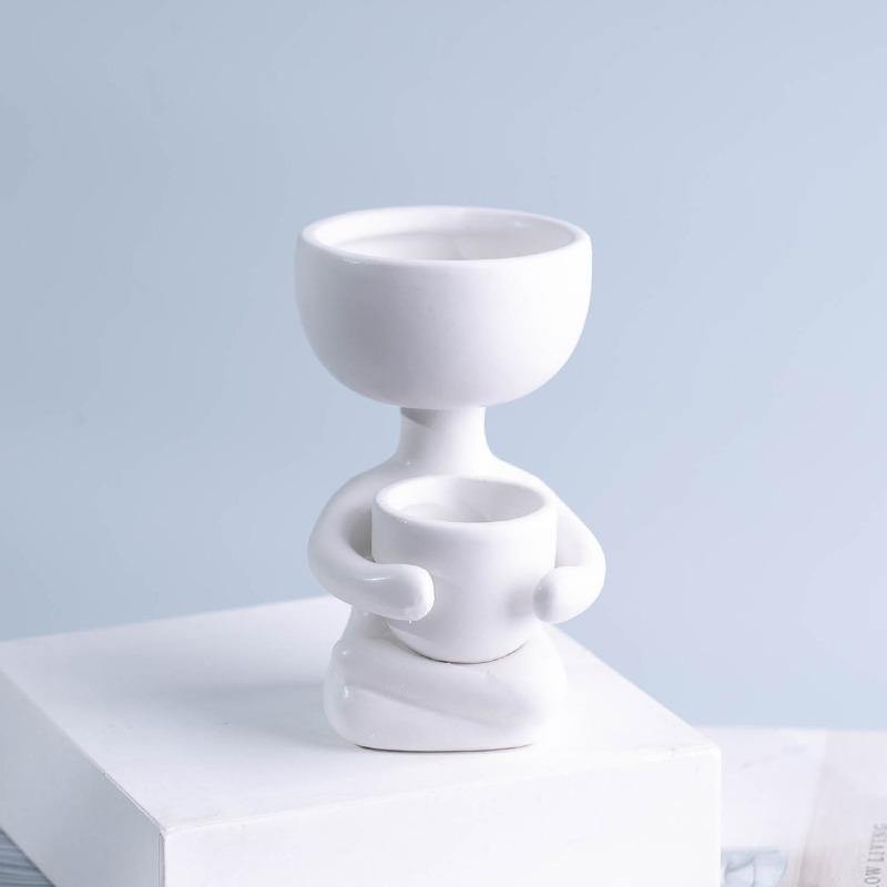 Suckulentplanterare I Lera För Liten Person