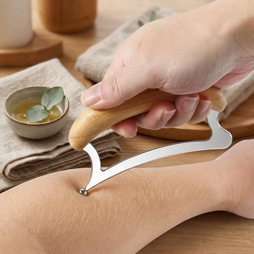 Avancerad kroppsskulpteringsskrapa – Wellnessmassageverktyg i rostfritt stål