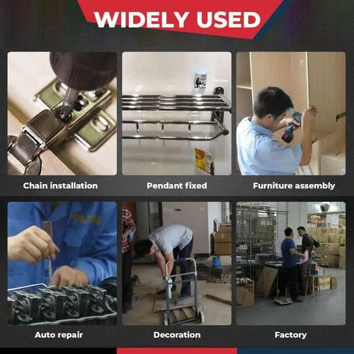 Verktygsmagnetring - Säker skruvmejseltillsats för gör-det-själv-projekt