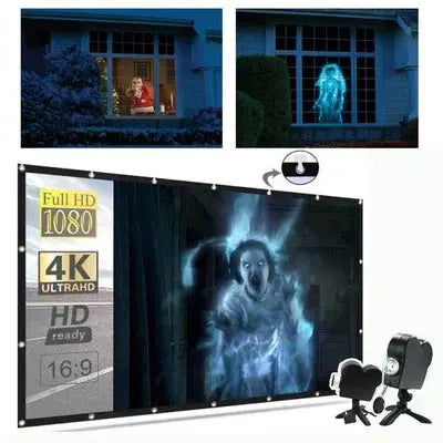 3D Halloween Spökprojektor – Spöklika Hologramanimationer