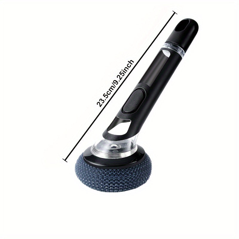 Ergonomische zeepdispenser-schrobborstel – grondige reiniging voor vaat en gootstenen