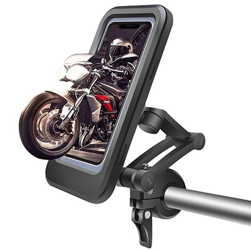 15W cykelhållare för powerbank - Vattentät styrhållare med snabbladdning och stötsäker design