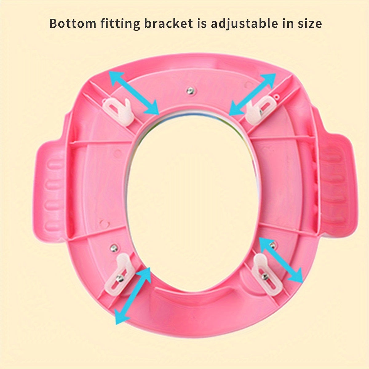 Potträningssits för småbarn – söt groddesign med bärbart toalettskydd