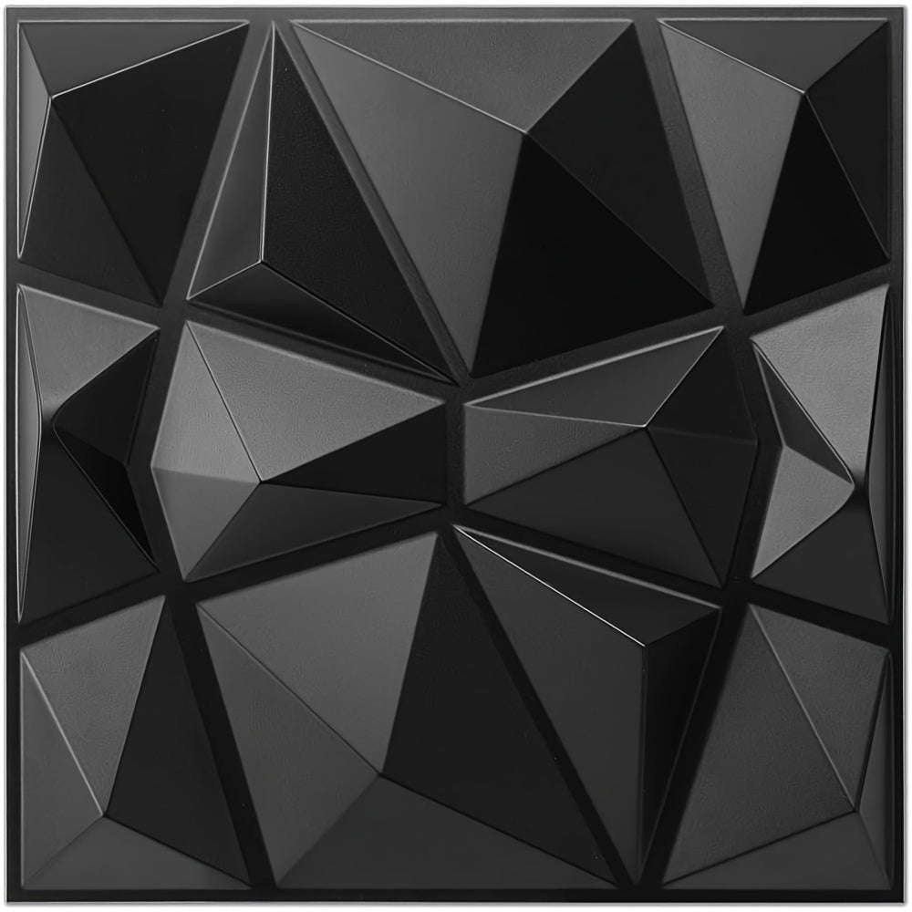 Självhäftande dekorativa väggplattor – moderna accentväggar med diamantmönster