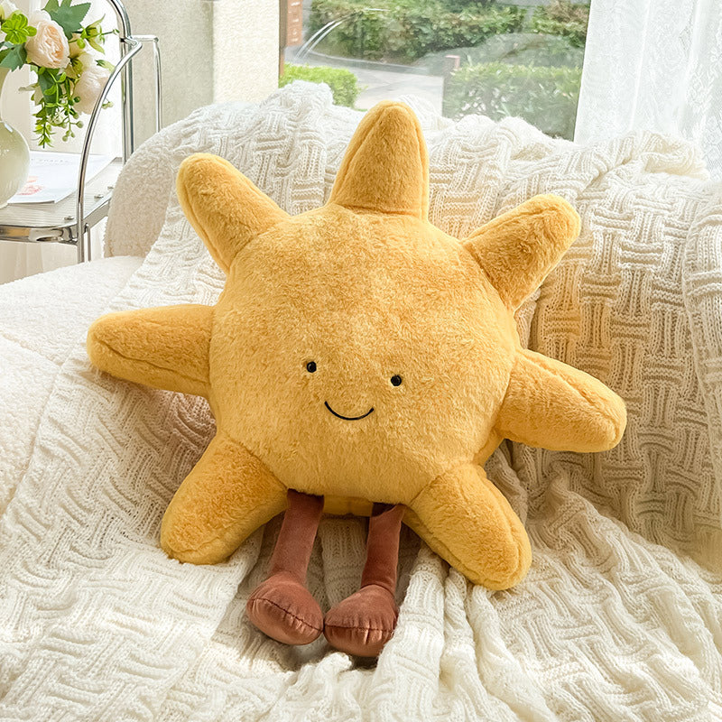 CelestialDream – Broderad kudde med sol och måne