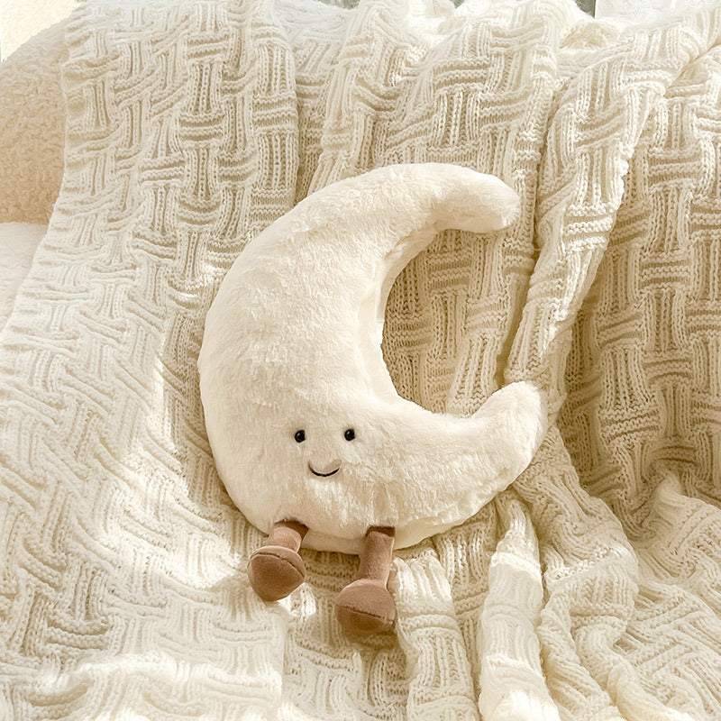 CelestialDream – Broderad kudde med sol och måne