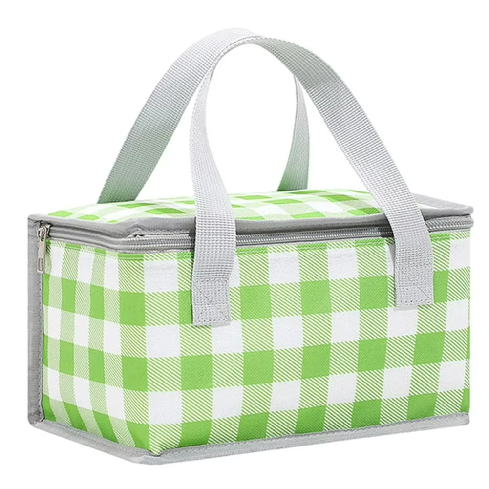 Isolerad Bento-lunchväska – Bärbar kylväska för camping och picknickäventyr