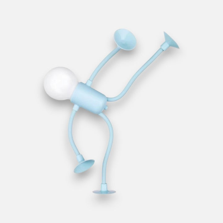 Böj-och-posera LED-figurlampa – Stämningsfull accentbelysning för skrivbord och sovrum