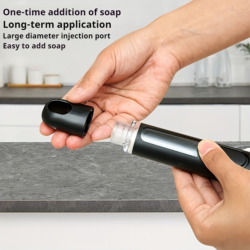 Ergonomische zeepdispenser-schrobborstel – grondige reiniging voor vaat en gootstenen