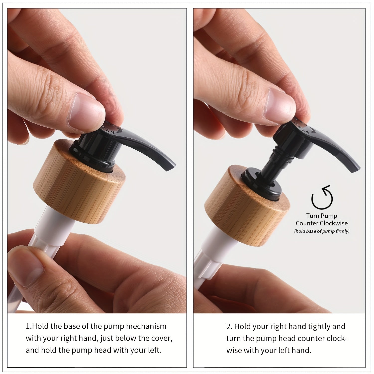 PurePour - Tvålpump med uppsamlingsbricka