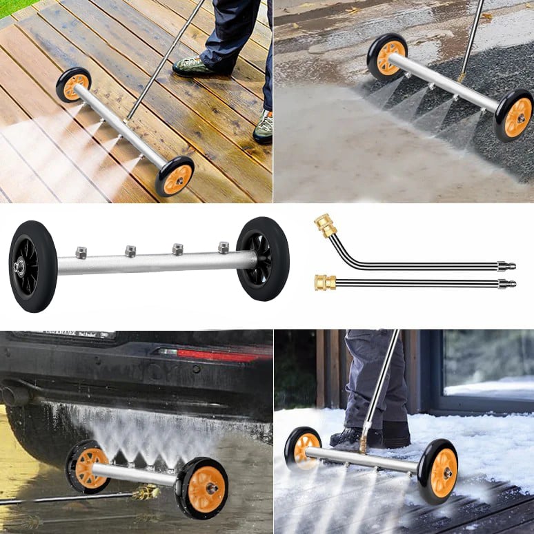 Mobil högtryckstvätt för underredet – Enkel fordonsrengöring med rullande sprutverktyg