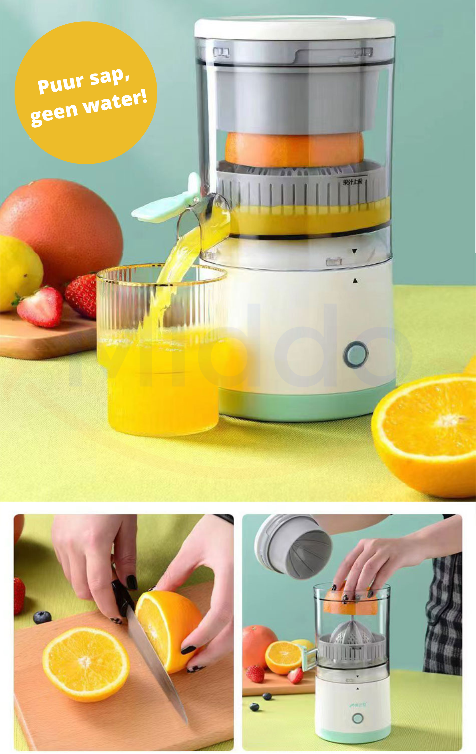 Automatisk citruspress – Kraftfull elektrisk juicepress för färsk och hälsosam juice varje gång