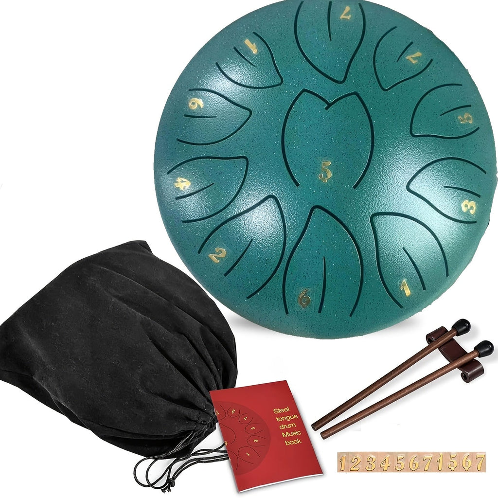 11-noters ståltungtrumma – Utomhusregnträdgårdsmusik och meditationsklocka