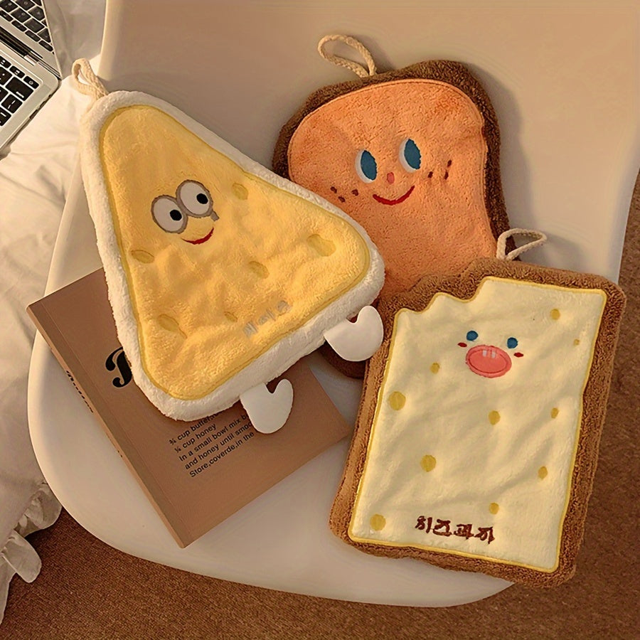 Lätta handdukar i korallfleece – Snabbtorkande handdukar med hög absorptionsförmåga för kök och badrum