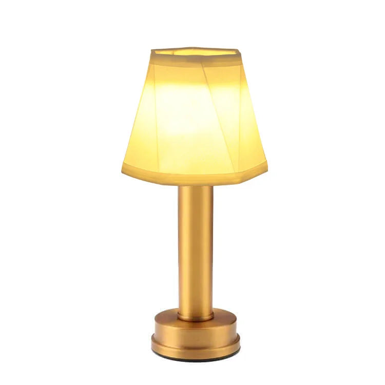 Elegant sladdlös LED Silk Touch bordslampa – modern elegans