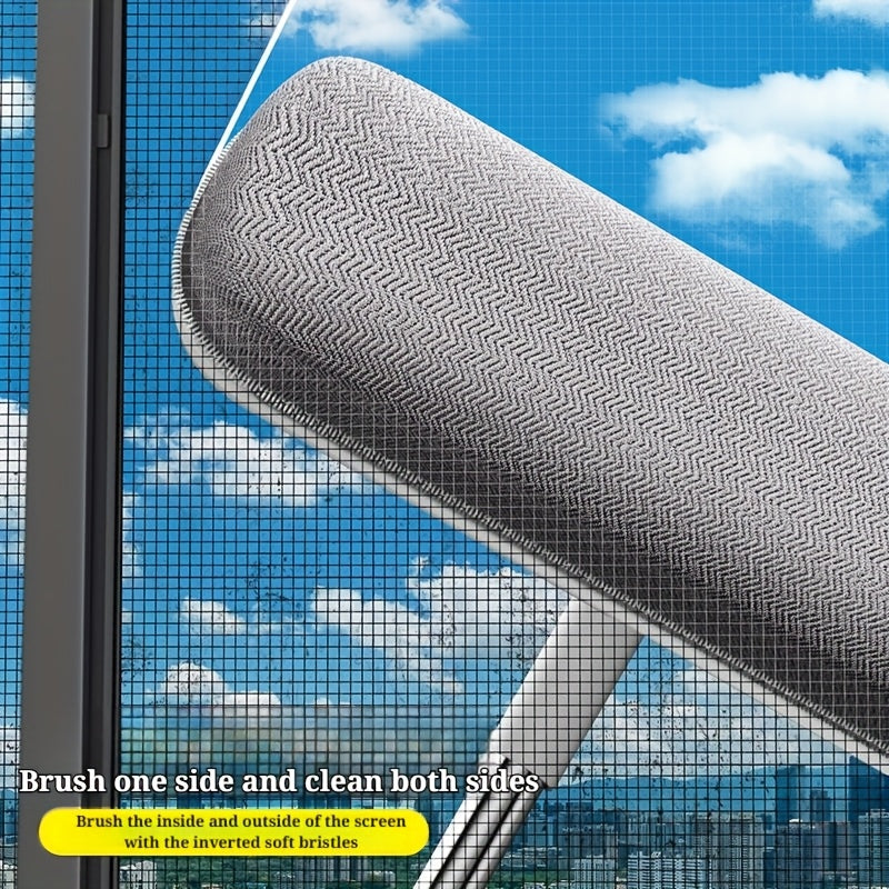 Utdragbar mikrofiberfönster- och skärmrengöring – Teleskopisk dammborste för ränderfri glans