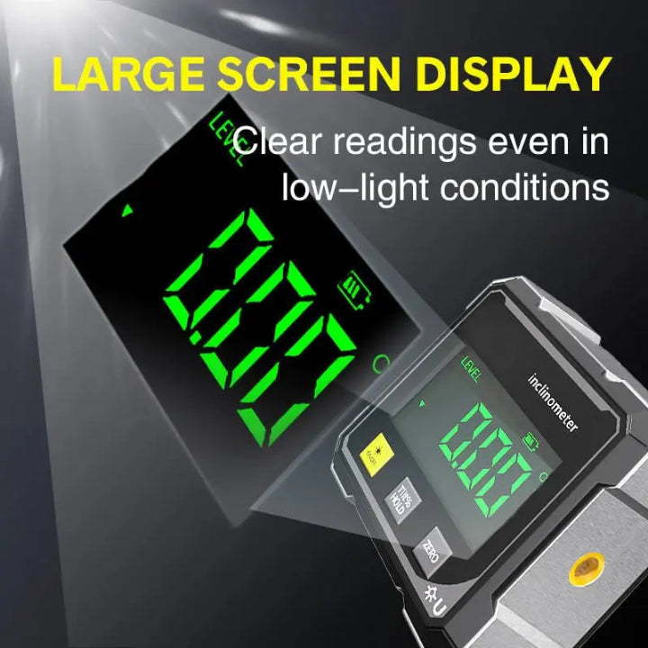 Smart magnetisk vinkelmätare - Digital gradskiva med lasernoggrannhet