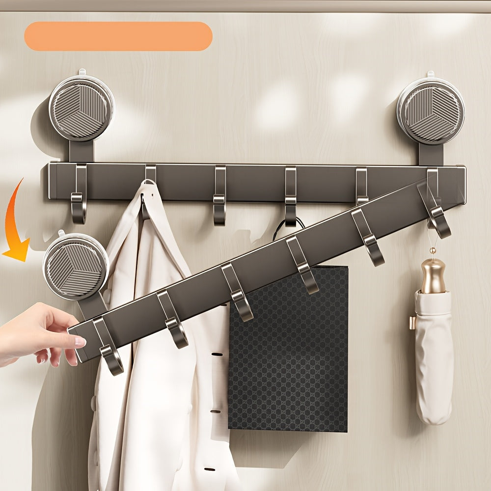 Stark sugkrok för dörren – Mångsidig förvaring för handdukar, rockar och accessoarer