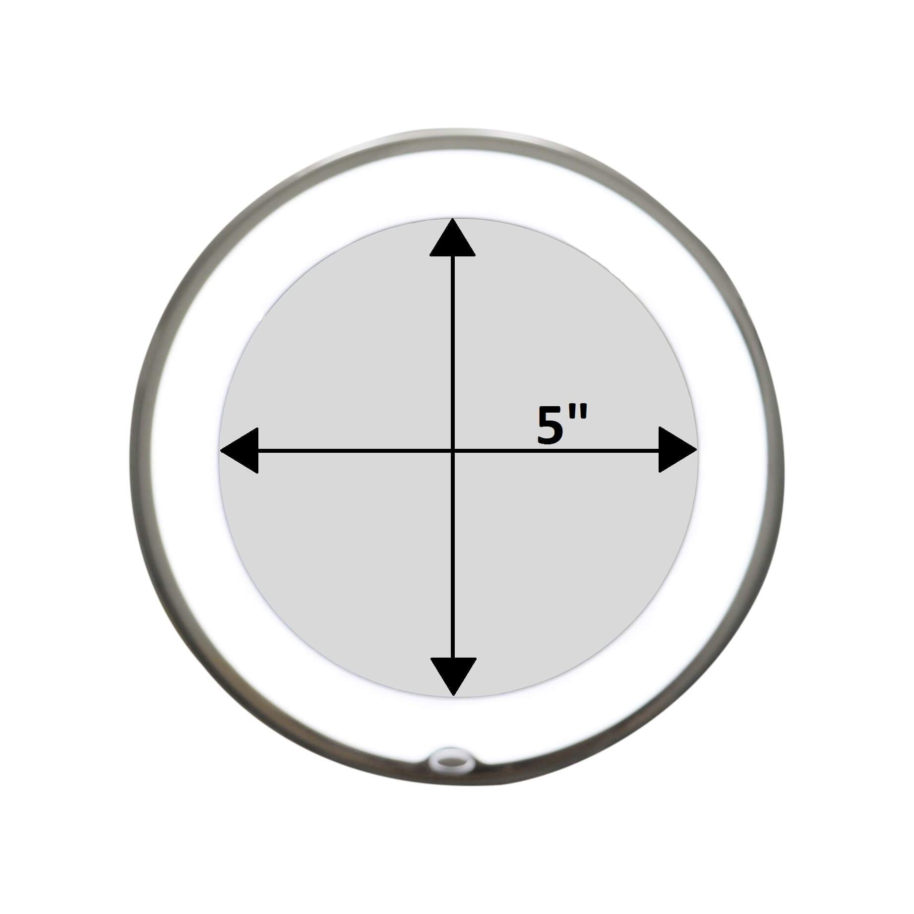FlexibleMirror – LED-förstoringsspegel med svanhals