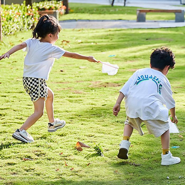 Studsande skiva som lyser i mörkret - Rolig flygleksak för barn utomhus