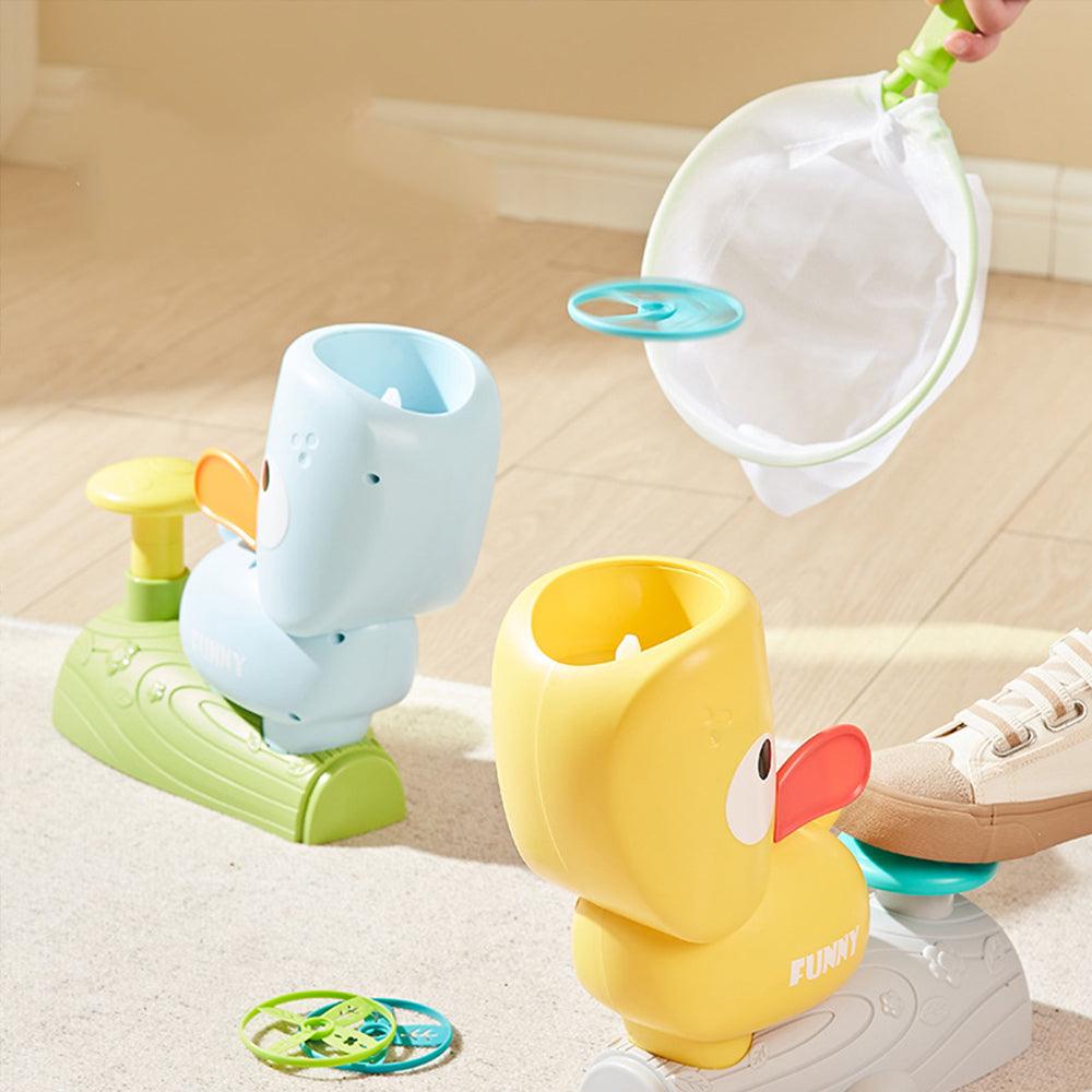 Studsande skiva som lyser i mörkret - Rolig flygleksak för barn utomhus