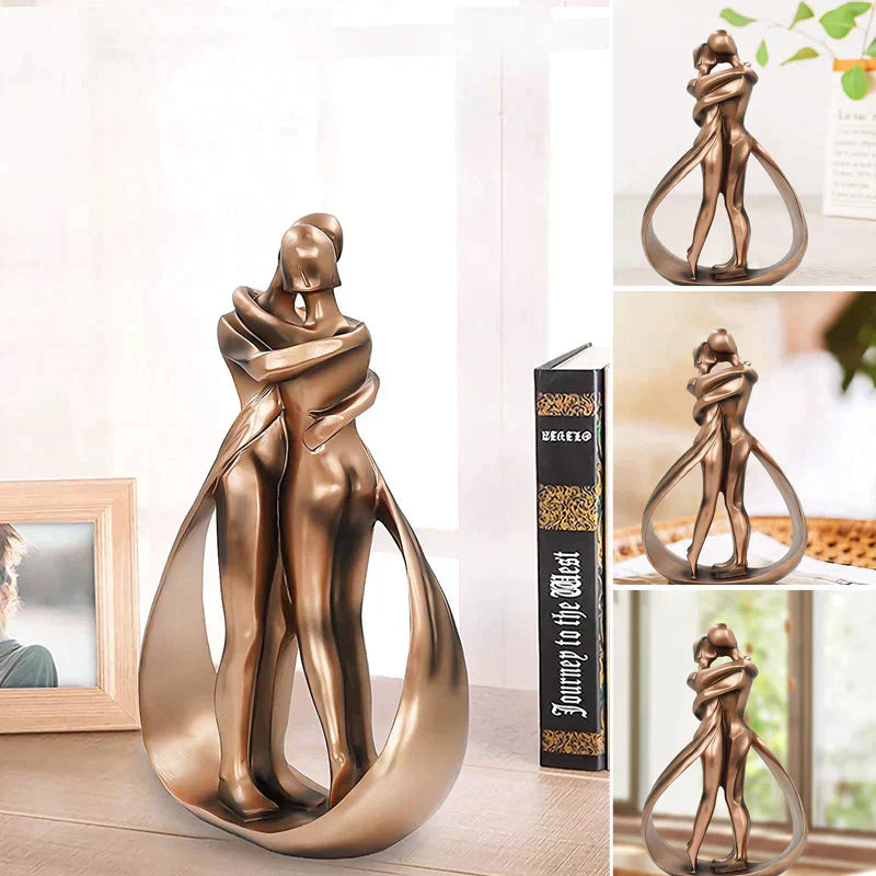LumiEmbrace – Elegant Skulptur i Harts