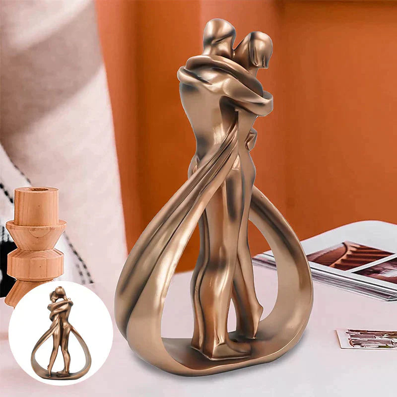 LumiEmbrace – Elegant Skulptur i Harts