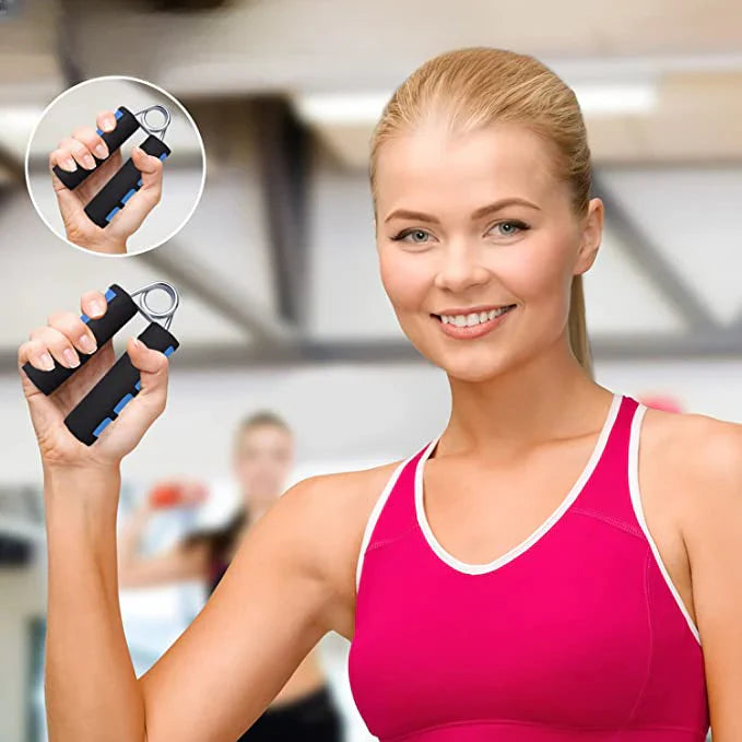 Handgreppsförstärkare och fingertränare – Justerbar motståndstränare för greppkraft och rehabilitering