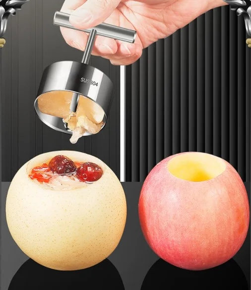 Äpple- och päronurkärnare i rostfritt stål – Snabbverktyg för enkel fruktberedning