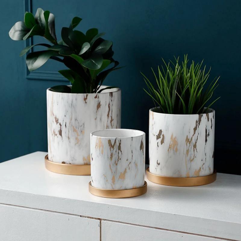 Golden Labyrint Planters Collection