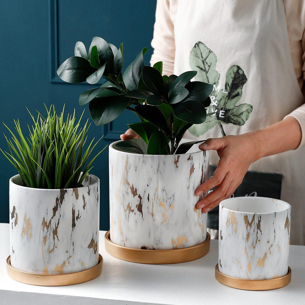 Golden Labyrint Planters Collection