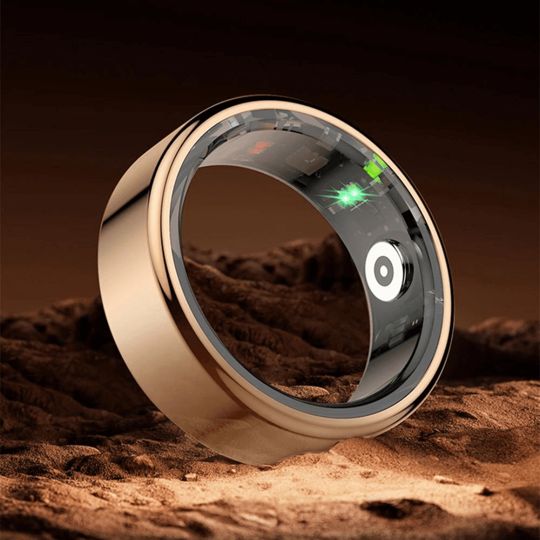Smart Health Ring – Slitstark fitness- och wellnessmonitor i titan