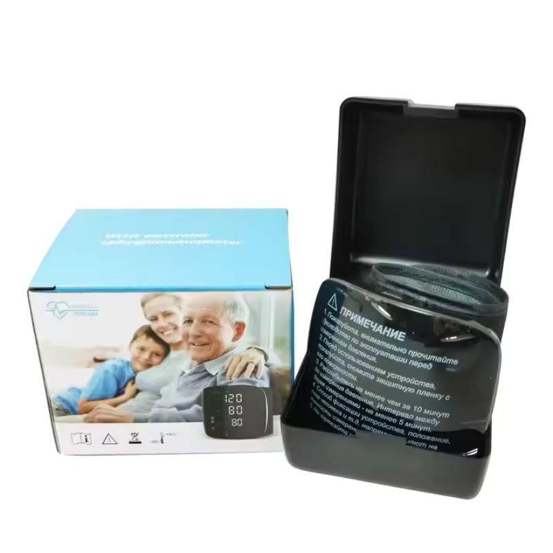 Digital handledshälsomonitor – Blodtrycks- och pulsdisplay
