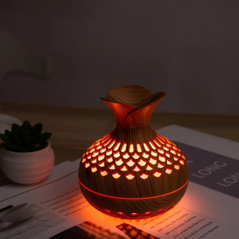 Ultraljudsdiffusor för eteriska oljor – Elegant design för lugnande aromaterapi i hemmet