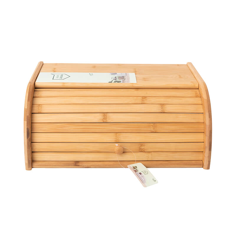 Hållbar brödförvaringslåda i bambu - Håller bröden färska längre