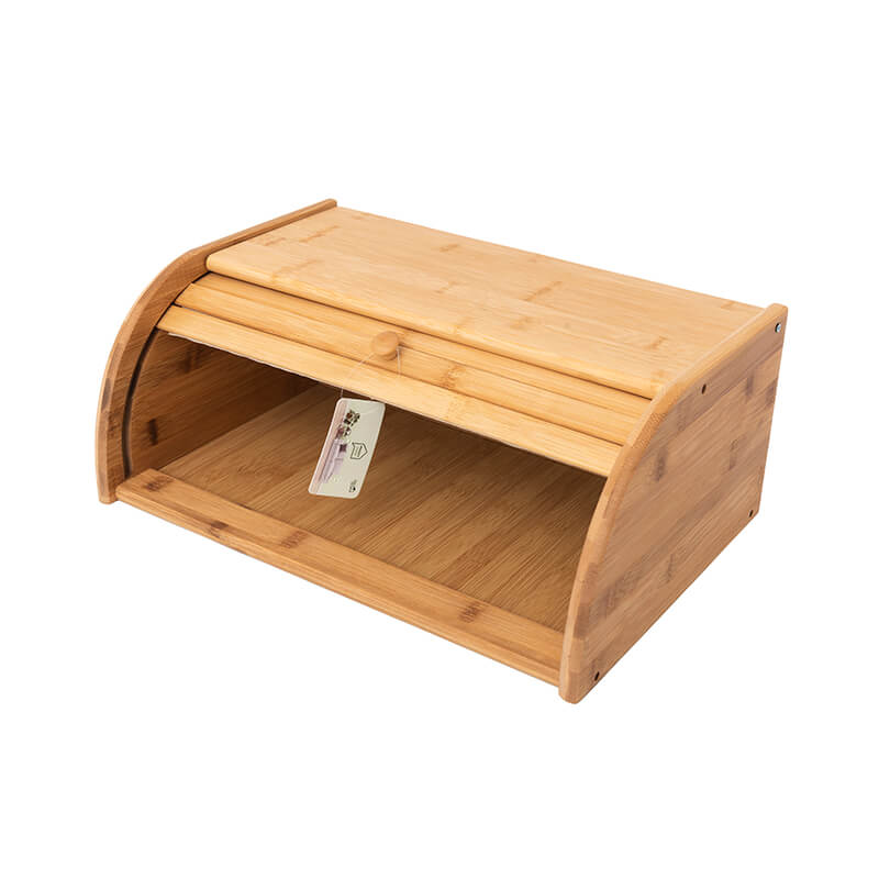 Hållbar brödförvaringslåda i bambu - Håller bröden färska längre