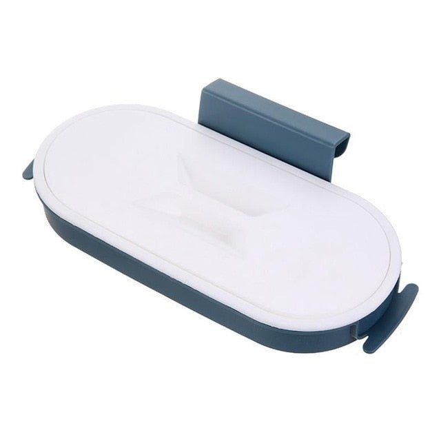 Platsbesparande avfallspåsehållare – Hållbar sophållare för kök och dörrmontering