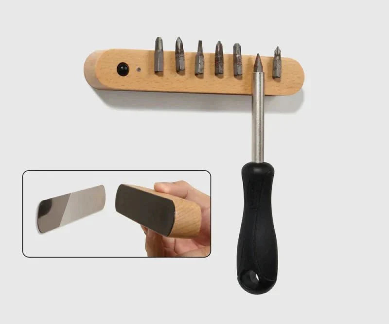 Magnetisk nyckelhållare för hemmet - LED-rörelse väggmonterad ställning