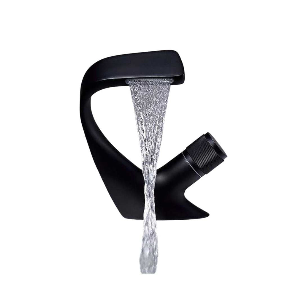 Modern tvättställsblandare – Slitstark kromblandare med ett grepp